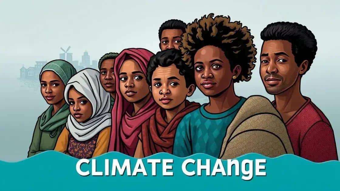 Impacts of climate change on communities