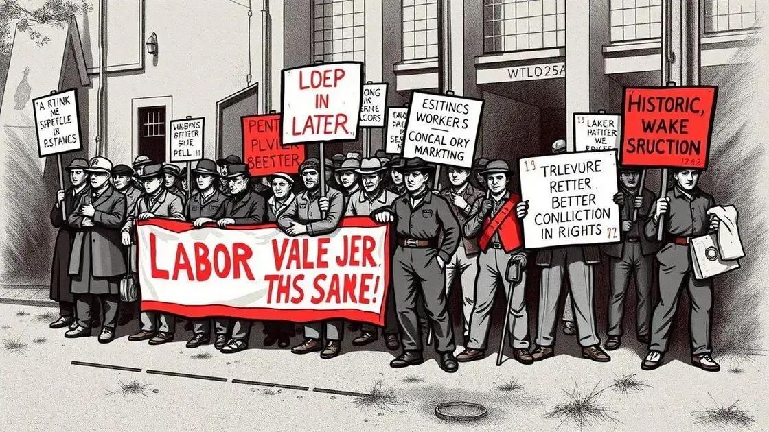 Major strikes and their impacts