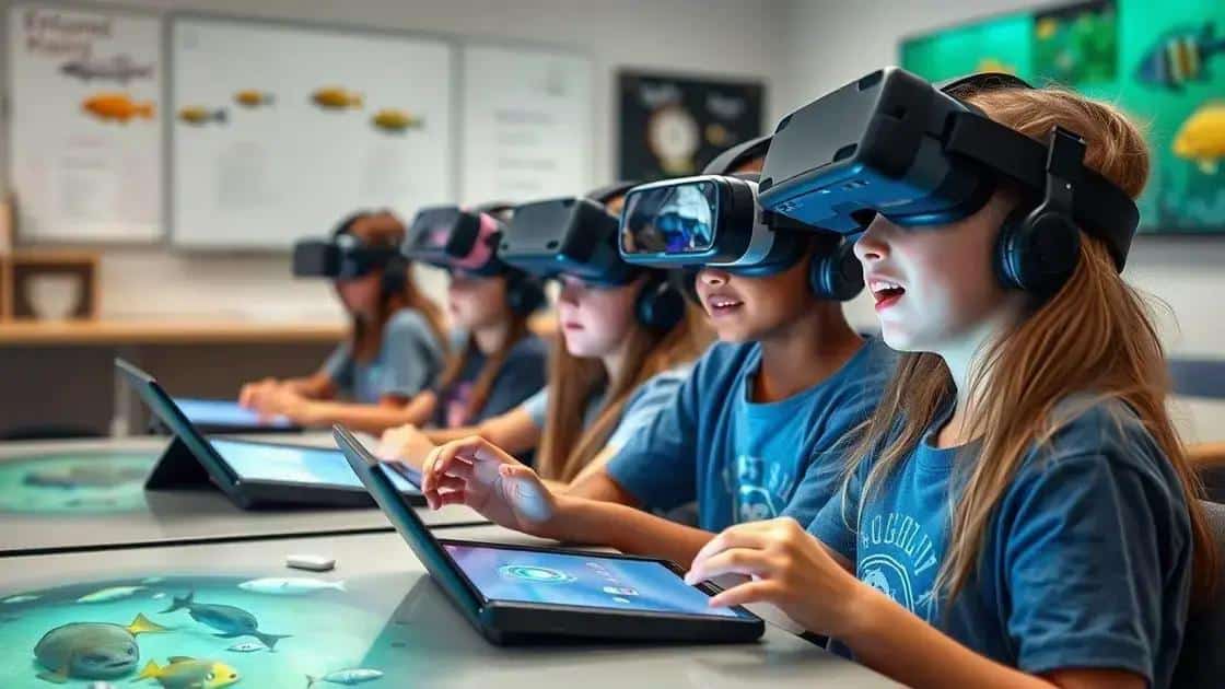 Incorporating technology in fish education