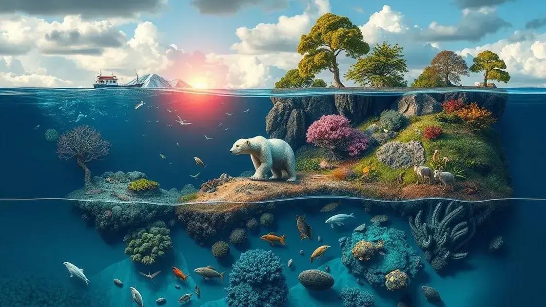 Impacts on ecosystems and biodiversity