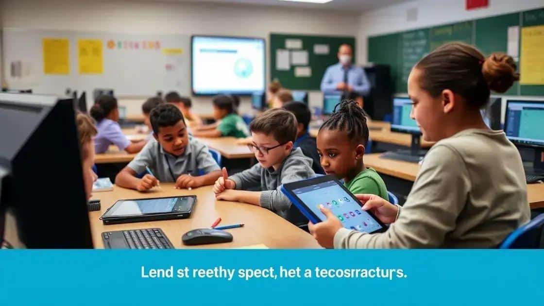 Impact of technology on learning outcomes