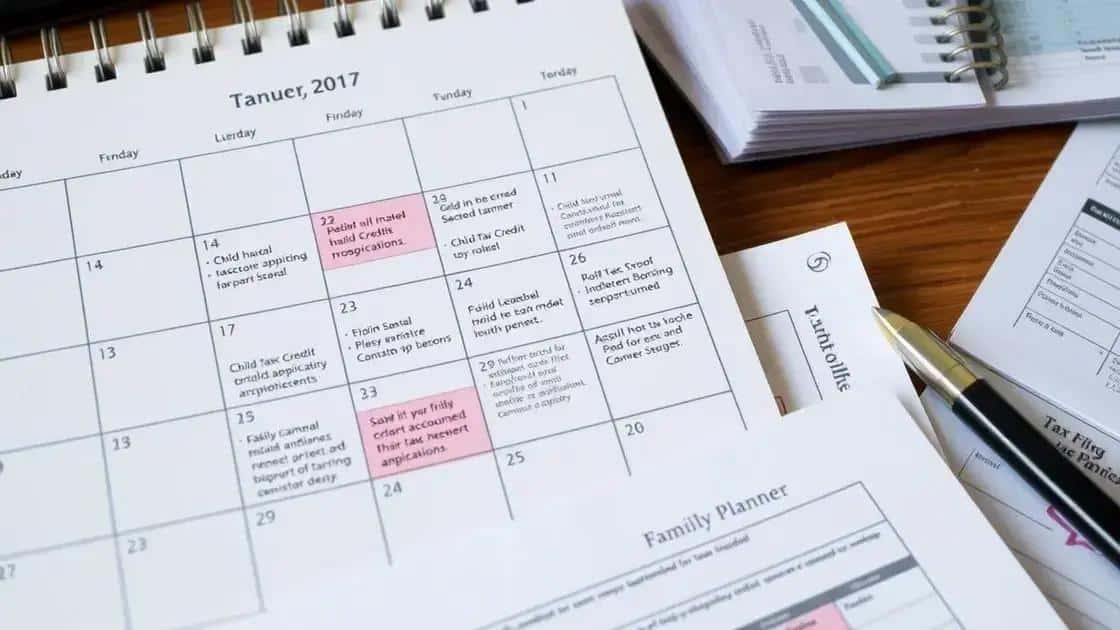 Key dates to remember for applications