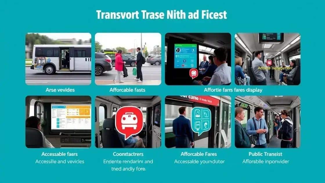 Key features of effective transportation aid plans