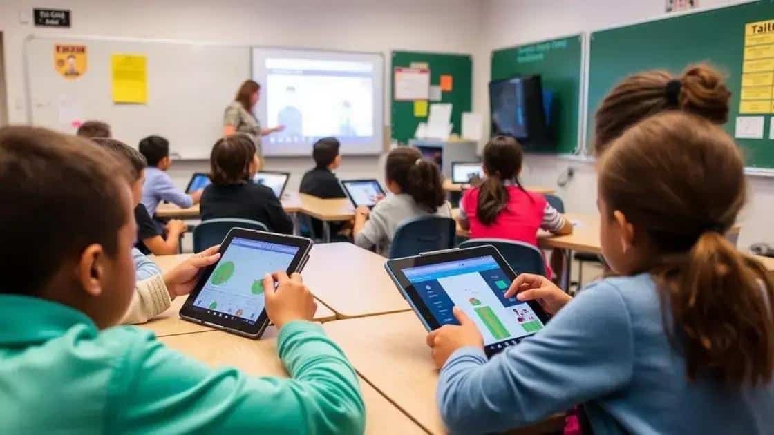 Utilizing technology in lessons