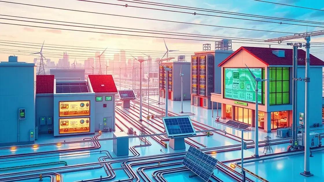 Smart grids and their role in energy efficiency