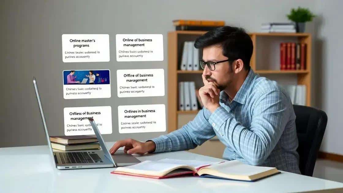 Choosing the right program for you
