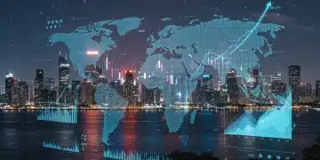 Dynamic city skyline representing future investment opportunities and market growth