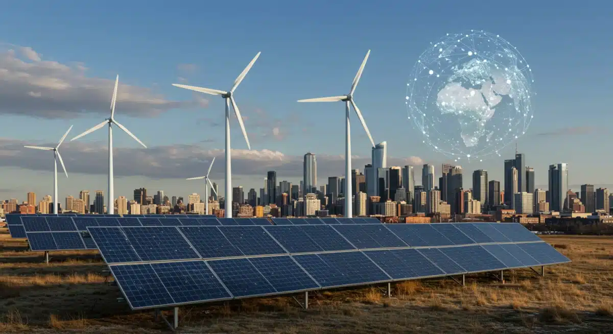 Renewable energy integration in urban landscape for reduced emissions