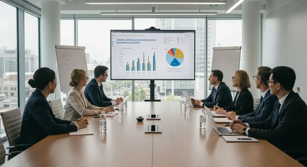 Policymakers discussing renewable energy legislation and funding