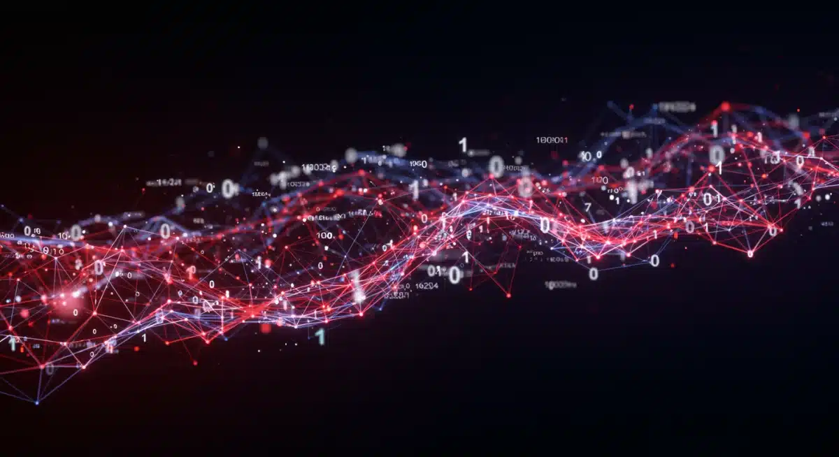 Complex digital network illustrating data flow and regulatory challenges